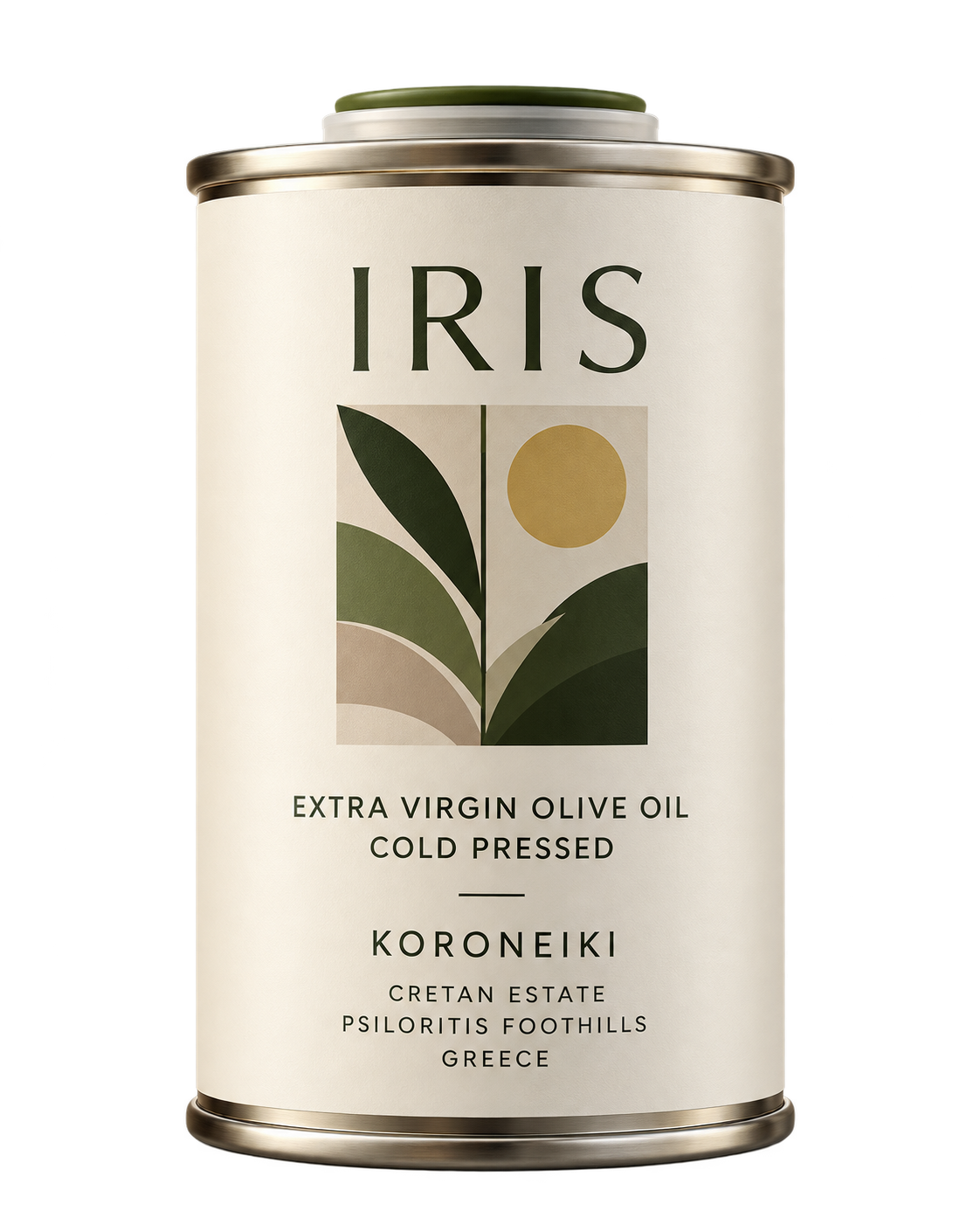 IRIS FARM Koroneiki extra virgin olive oil tin